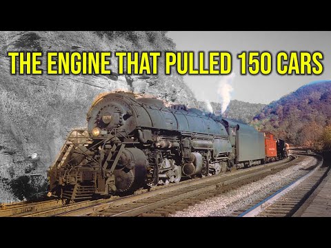 The Experimental Freight Engine That Could Pull 150 Cars Alone