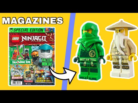 I Bought NINJAGO Minifigures from LEGO Magazines