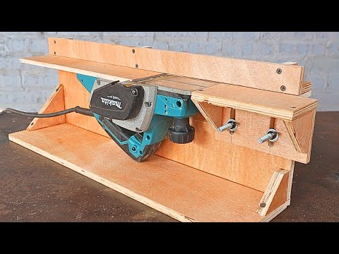 Unexpected planer idea for you / Stand for a homemade hand planer