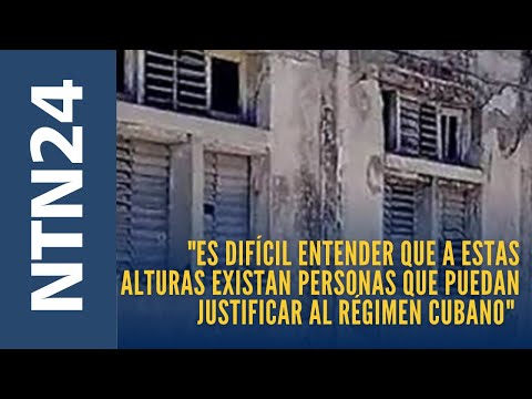 "Es difícil entender que a estas alturas existan personas que puedan justificar al régimen cubano"