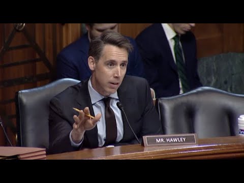 Sen. Hawley Grills Biden Judicial Nominee Who Defended D.C. Church Closures During COVID