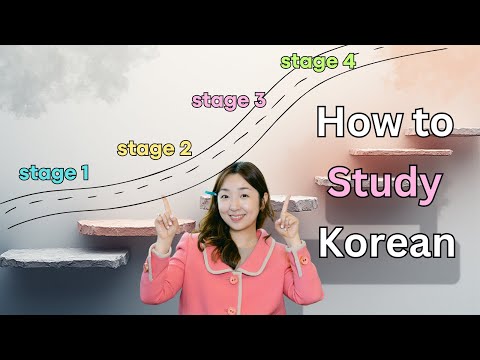 How to Study Korean | What to Learn After Hangul (10 Stages)
