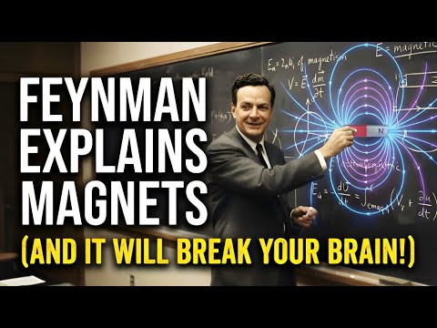 "Feynman Explains Magnets (And It Will Break Your Brain)”