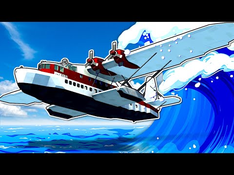 Disaster Survival in a FLYING YACHT PLANE! (Stormworks)