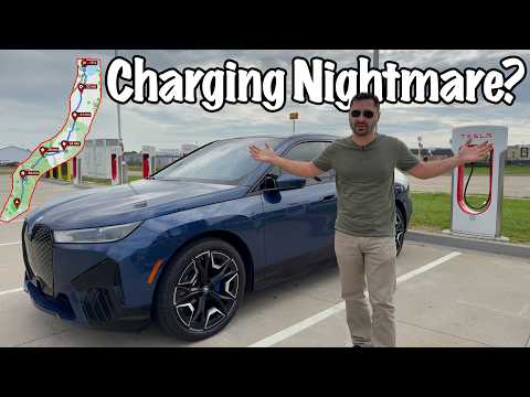 BMW iX 1000+ Mile EV Road Trip - It DIDN'T Go as Planned