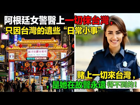阿根廷女警賭上一切來台灣，只因台灣的這些“日常小事”，是她在故鄉永遠得不到的