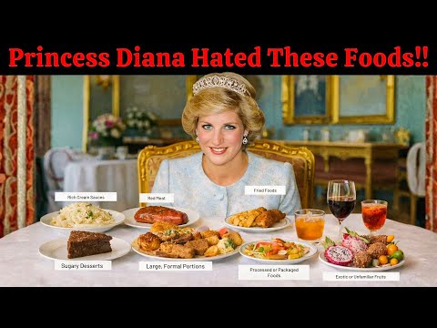 10 Foods Princess Diana Secretly Could Never Stand!