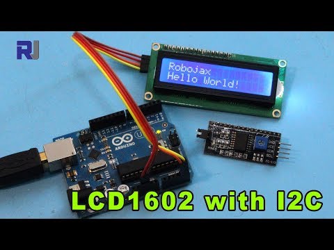 How to use  LCD LCD1602  with I2C module for Arduino - RJT50