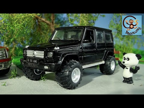 Мультик про машинки - Маша, Медведь и Машинки. Манкиту