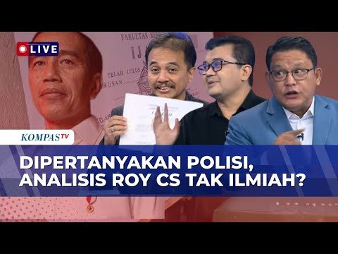 Dipertanyakan Polisi, Analisis Roy Cs  Soal Ijazah Jokowi Sudah Ilmiah? Begini Kata Reza Indragiri
