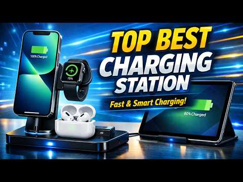 Top 10 Best Charging Stations for Multiple Devices (Fast & Smart Charging)