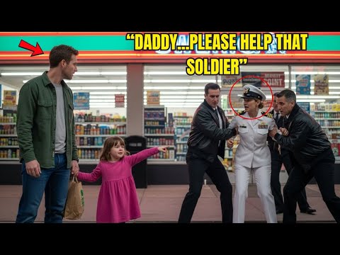 "Daddy, Help!" Single Dad SEAL vs 5 Men — Then the Marine General Shows Up