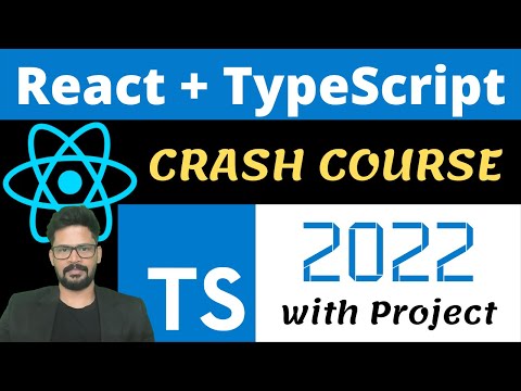 React TypeScript Crash Course 2022 | React Tutorial 2022 | NAVEEN SAGGAM