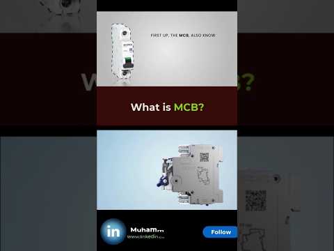 What is MCB? eleccts #techforbeginners #shor #electricalcontrol #mcb