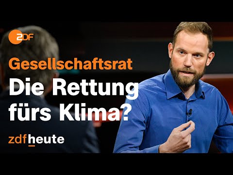 "Letzte Generation" erklärt Forderung nach Gesellschaftsrat | Markus Lanz vom 20. Juli 2023