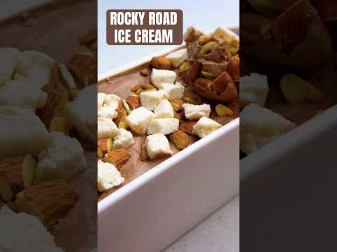 How to Make Rocky Road Ice Cream