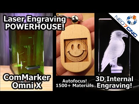 The Best Gets Better! - The ComMarker Omni X UV Laser Engraver