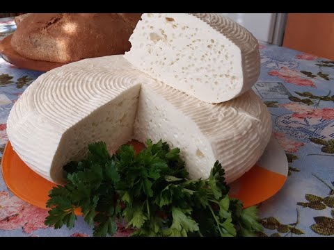 Бринза із коров'ячого молока./Готуємо самі в домашніх умовах.