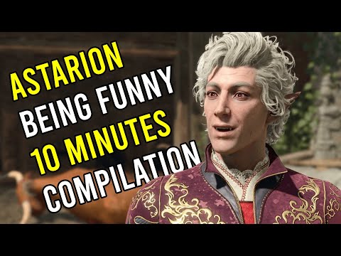 Baldur's Gate 3 - Funny Astarion Compilation