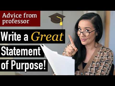 How to Write a Statement of Purpose for Grad School Applications