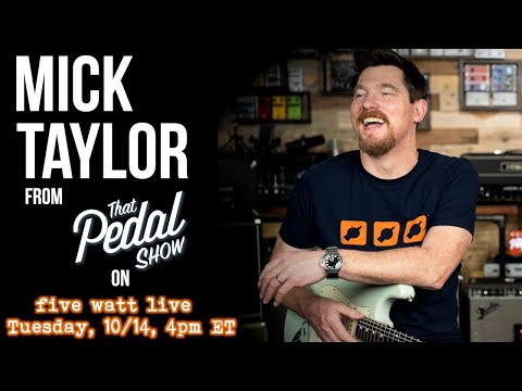 Mick Taylor from THAT PEDAL SHOW live