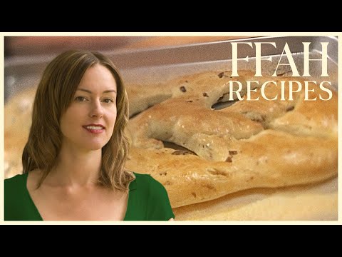 Olive Studded Fougasse - French Food at Home with Laura Calder