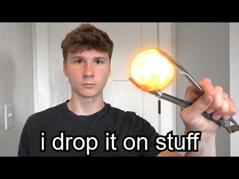 I Tried Molten Ball Experiments