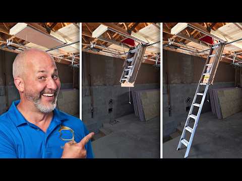 Tired of Clutter? Try This Garage Attic Storage Hack