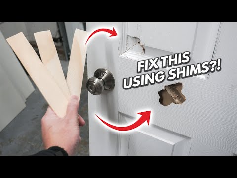 How To Patch And Repair A Hole In A Hollow Core Door Like A Pro! EASY DIY Tutorial For Beginners!