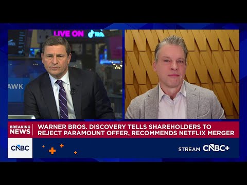 Regulators will see our deal for Warner Bros. as pro consumer, says Netflix co-CEO Greg Peters