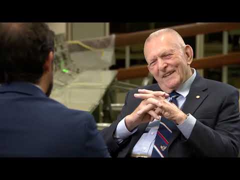 NASA flight director Gene Kranz talks about landing men on the moon