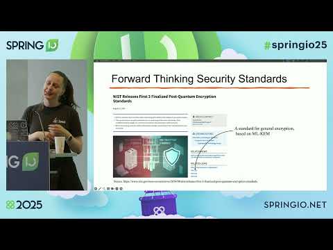 Secure Java Applications against Quantum Threats by Ana Maria Mihalceanu @ Spring I/O 2025