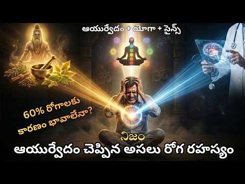 60% రోగాలకు కారణం మీ భావాలేనా? | ఆయుర్వేదం & సైన్స్ షాకింగ్ నిజం || SANATHANA LIFE