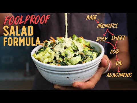 How to Finally Make A Salad that Doesn't Suck...
