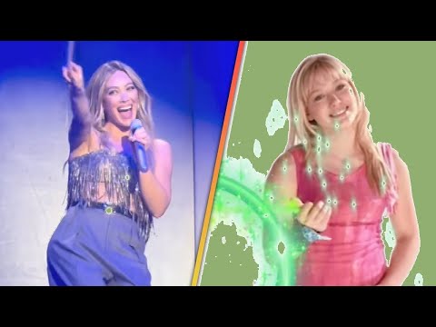 Hilary Duff Brings Back Her Disney Channel Wand Magic!