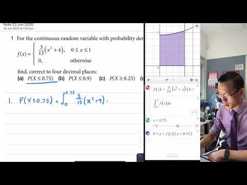 Probability Density Functions Q&A (1 of 2: Evaluating probabilities)