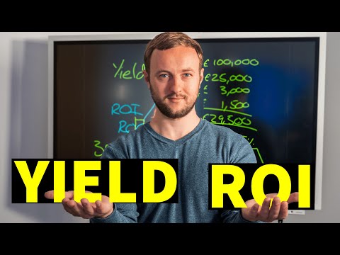 How to calculate YIELD vs How to calculate ROI in PROPERTY | Jamie York