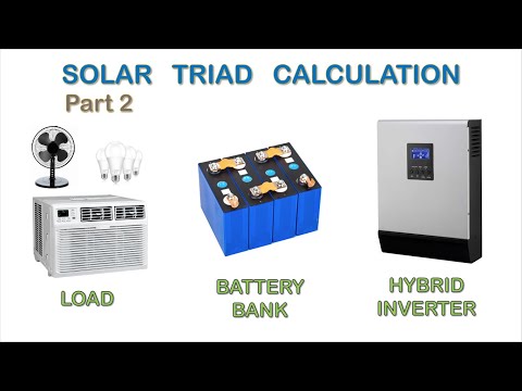KALKULASYON ng LOAD, BATTERY BANK at INVERTER - Solar Triad Calculation Part 2