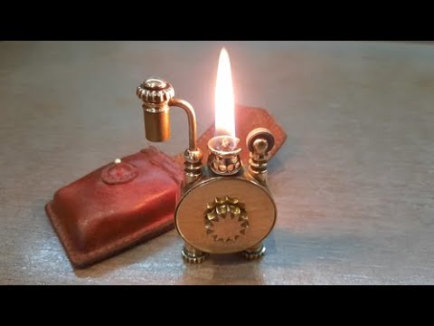 Бензиновая зажигалка, получилось прикольно)