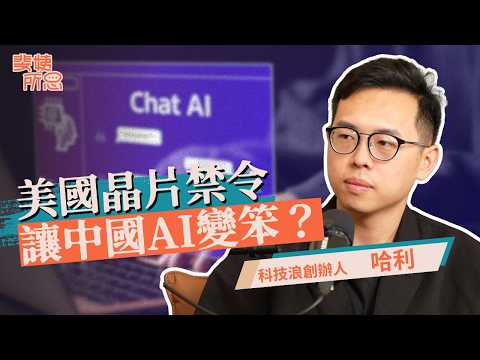 中國AI靠開源想彎道超車?能源是美中AI爭霸下一個戰場?ft. 科技浪創辦人 哈利 | 斐姨所思【阿姨想知道】EP294