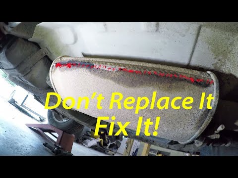 How to fix a muffler on a budget - Chevy Equinox