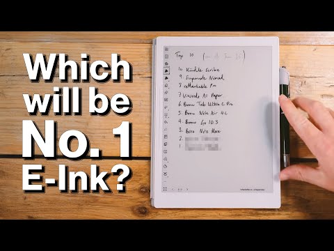 The Ten BEST E-Ink Tablets You Can Buy Right Now!