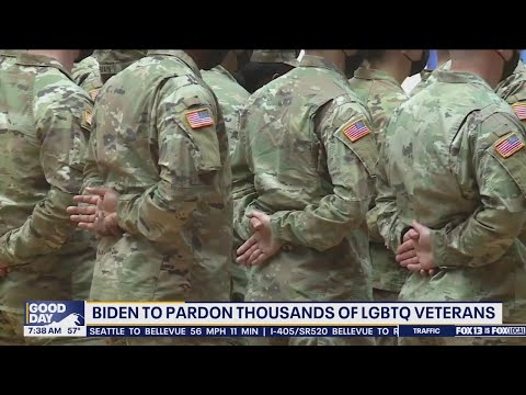 Biden to pardon thousands of LGBTQ US veterans
