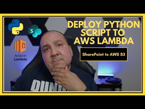Deploy Python Script To AWS Lambda with Trigger