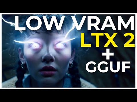 LTX 2: LOW VRAM GGUF WORKFLOW | AI VIDEO GENERATOR | (FREE WORKFLOW INCLUDED)