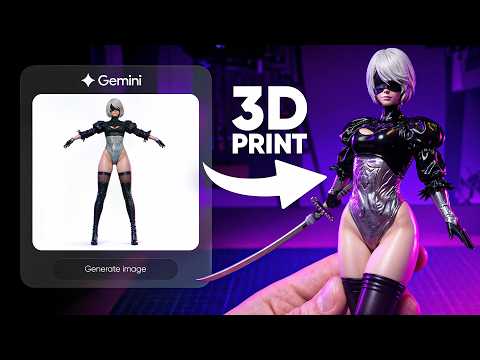 From AI Image to 3D Print – Complete Workflow