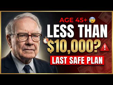 Warren Buffett: If You're 45+ With Less Than $10,000 Saved — This Is Your Last Safe Plan for 2026