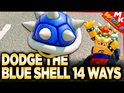 14 Ways To Dodge The Blue Shell Every Time in Mario Kart!
