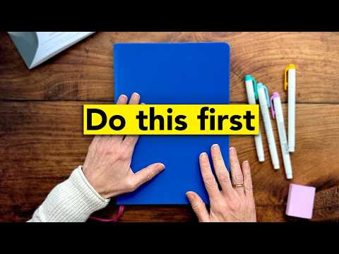 How to Set up Your New Planner (Step-by-step Guide)