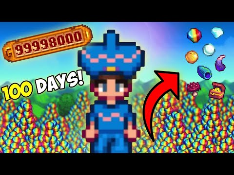 How Much Gold Can I Make in 100 Days of Stardew Valley?